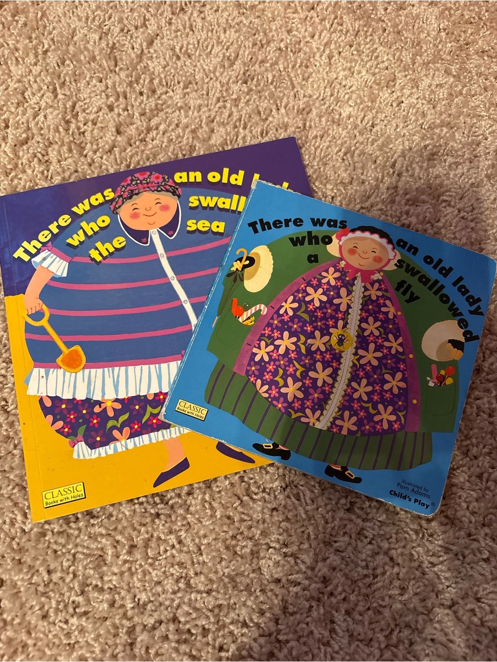 Classic Children's Books - There was an old lady…